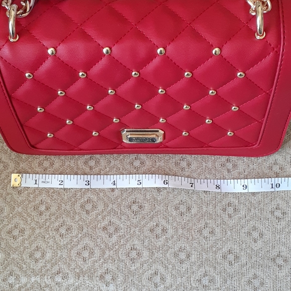 Rare Red and Gold Badgley Mischka Handbag (1) - Picture 9 of 12
